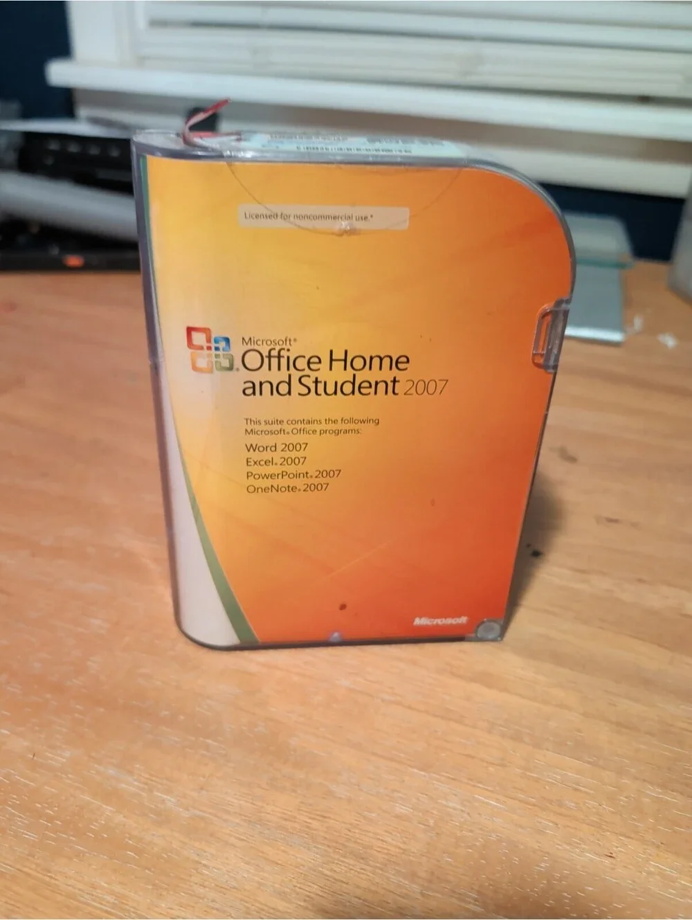 Microsoft Office 2007 Home & Student Edition PC w Product Key Word Physical CD